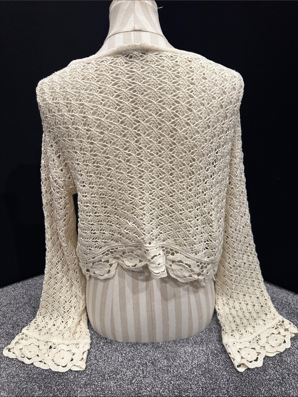 Wild fable Crochet Knit Sweater - Cream - Picture 2 of 3